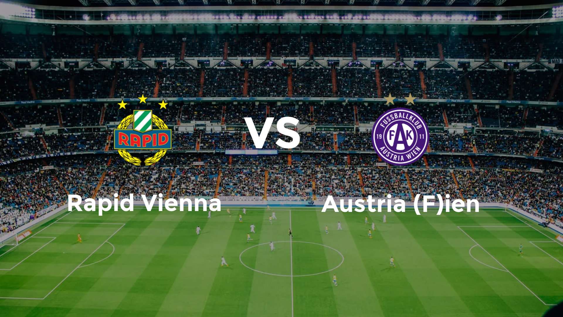 SK Rapid vs Austria (F)ien