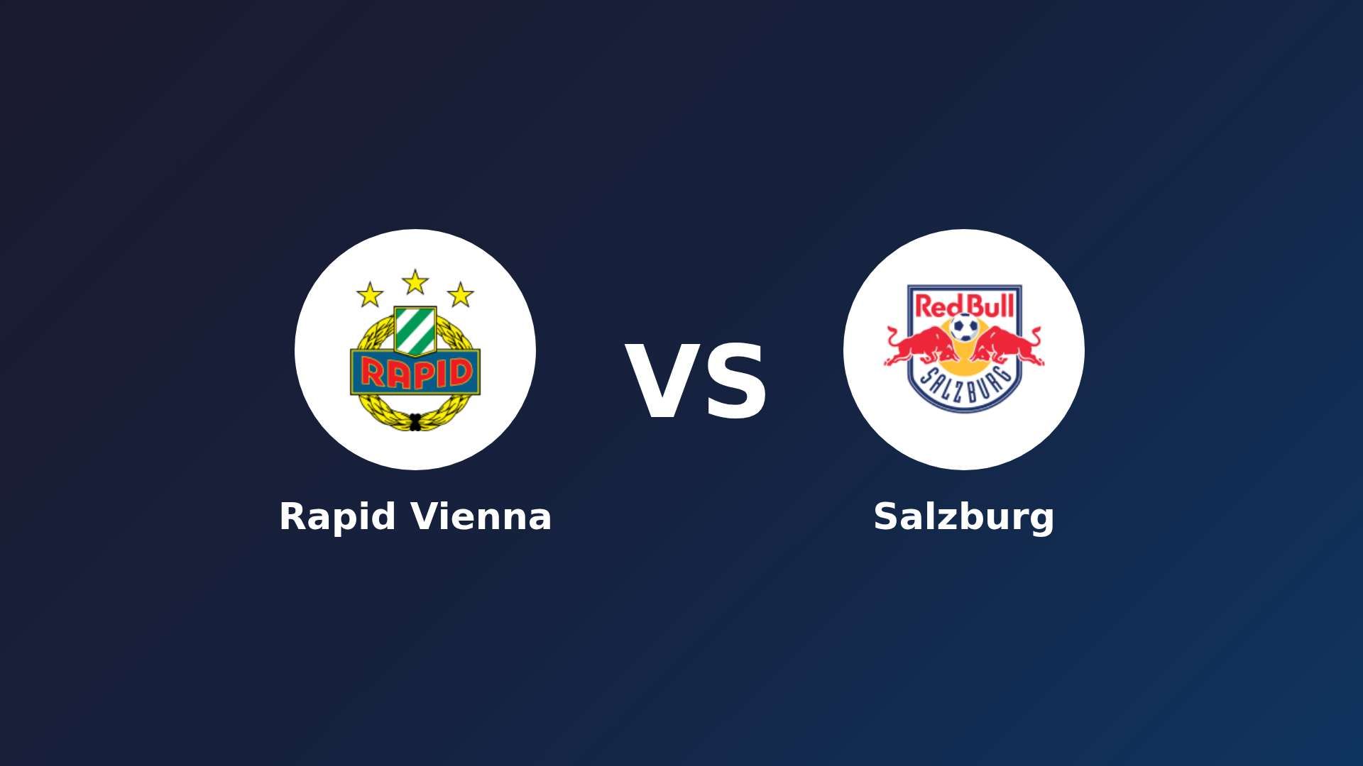 SK Rapid vs Salzburg