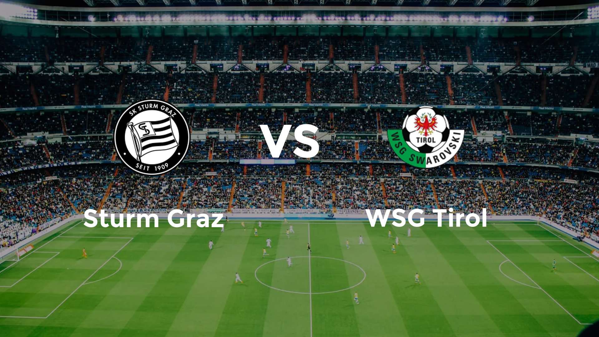 Sturm Graz vs (F)SG Tirol
