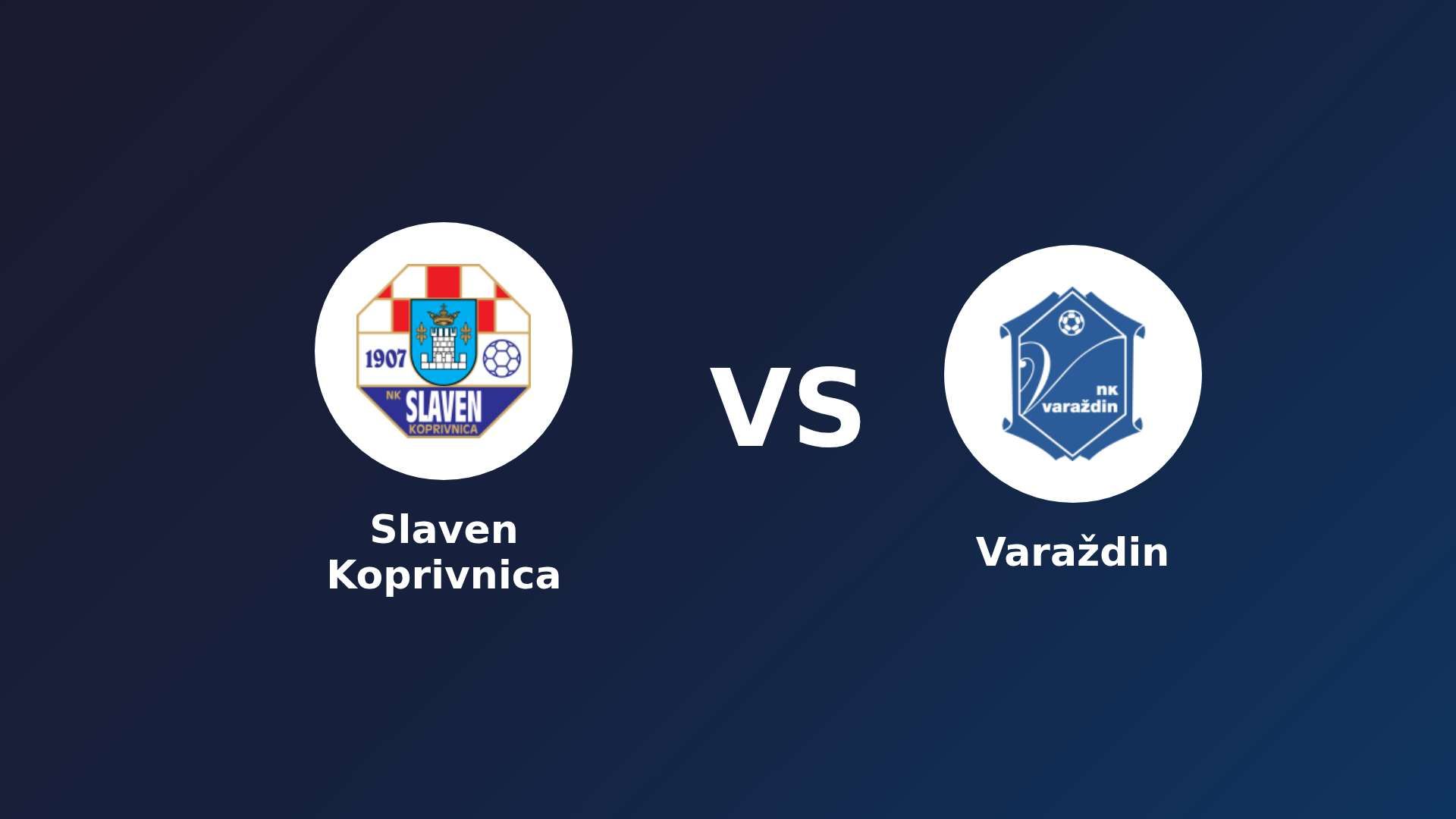 Slaven Koprivnica vs Varaždin