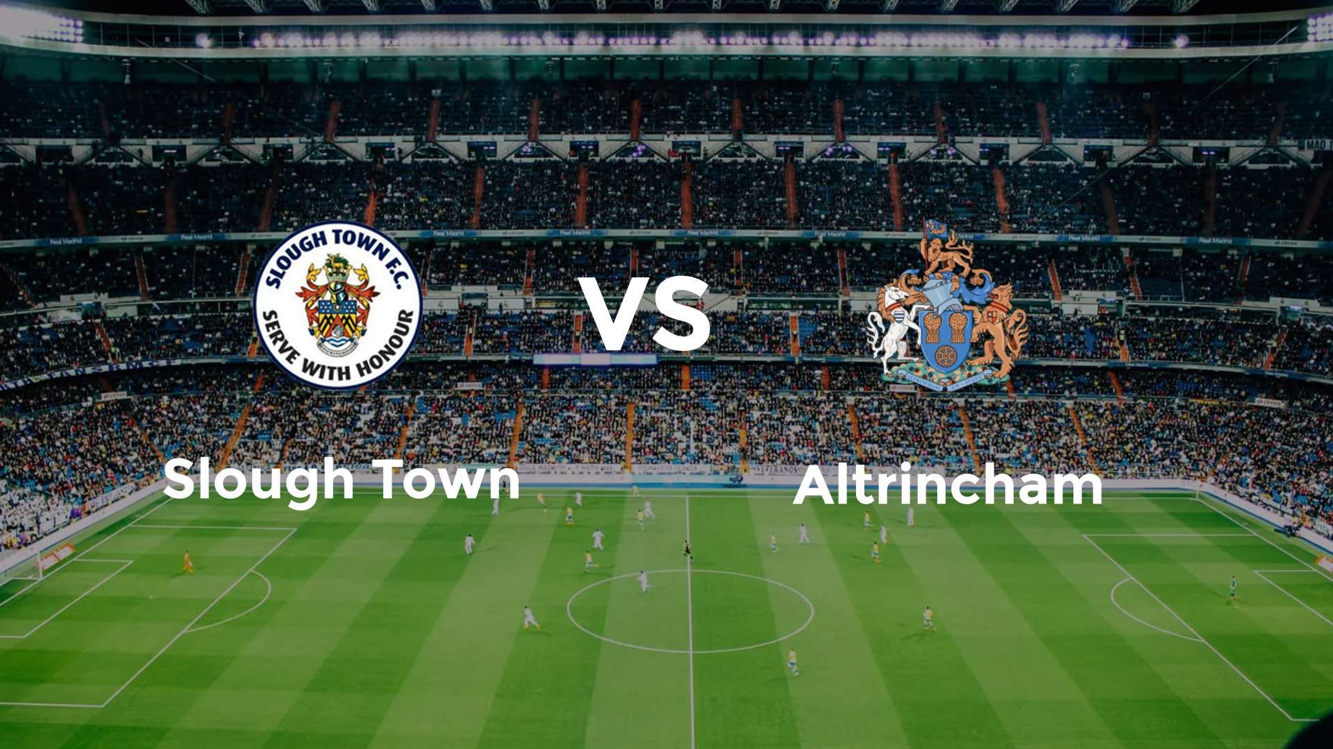 Slough Town vs Altrincham