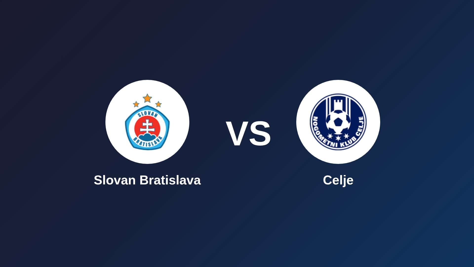 Slovan Bratislava vs Celje
