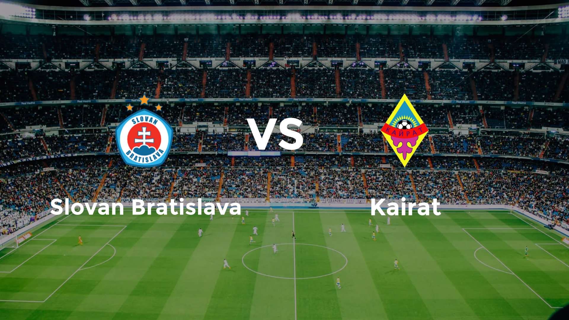 Slovan Bratislava vs Kairat