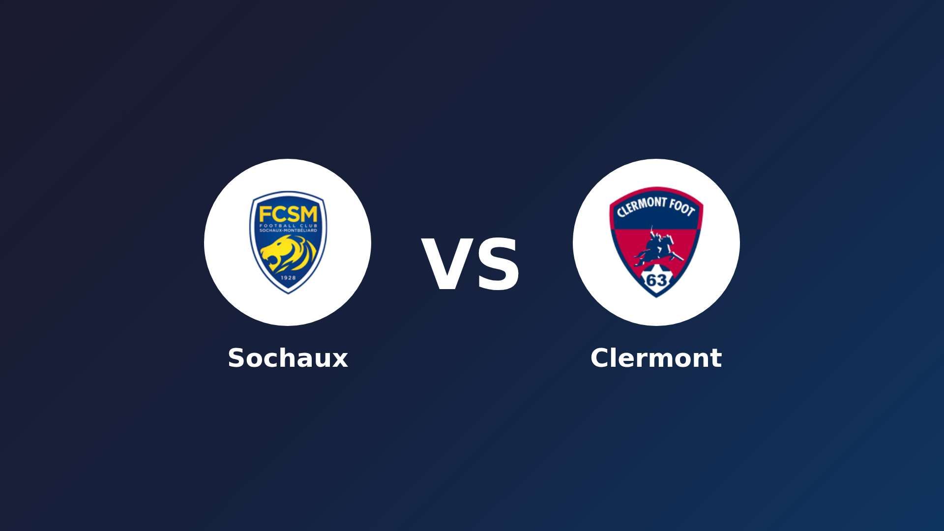 Sochaux vs Clermont