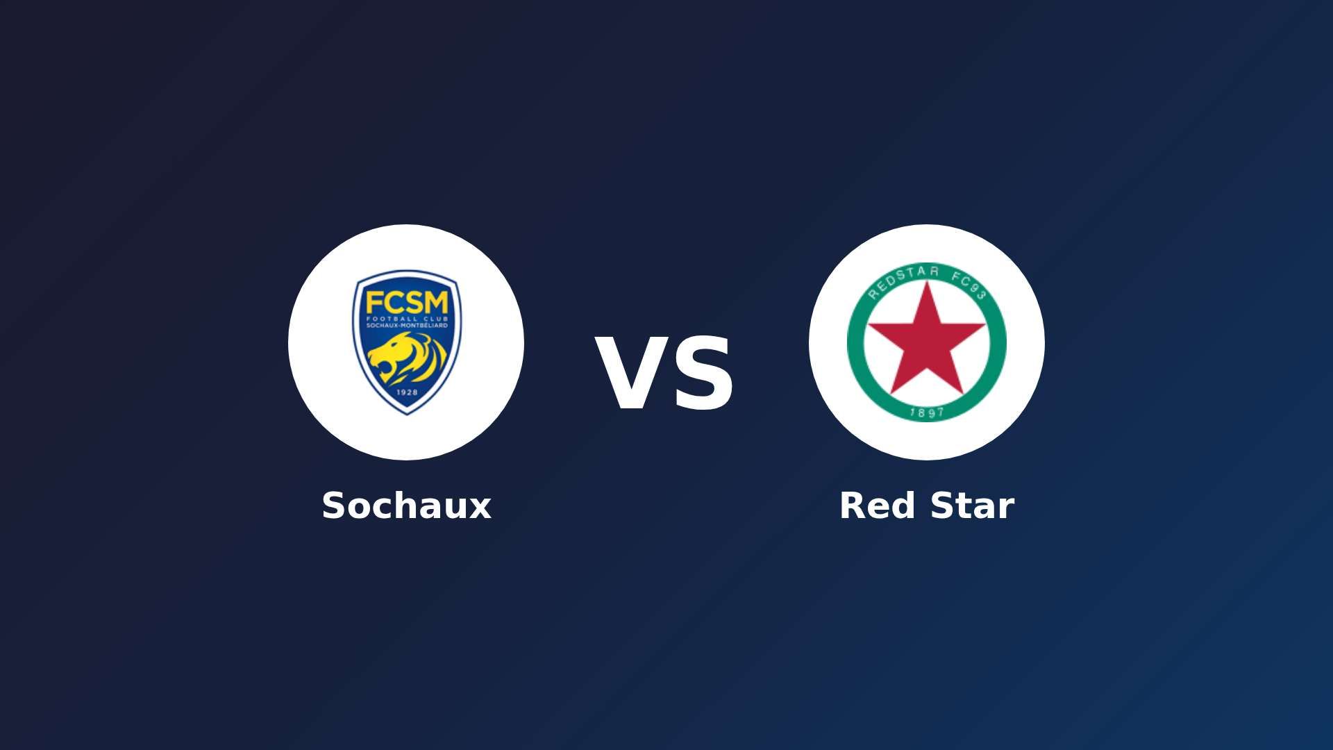 Sochaux vs Red Star