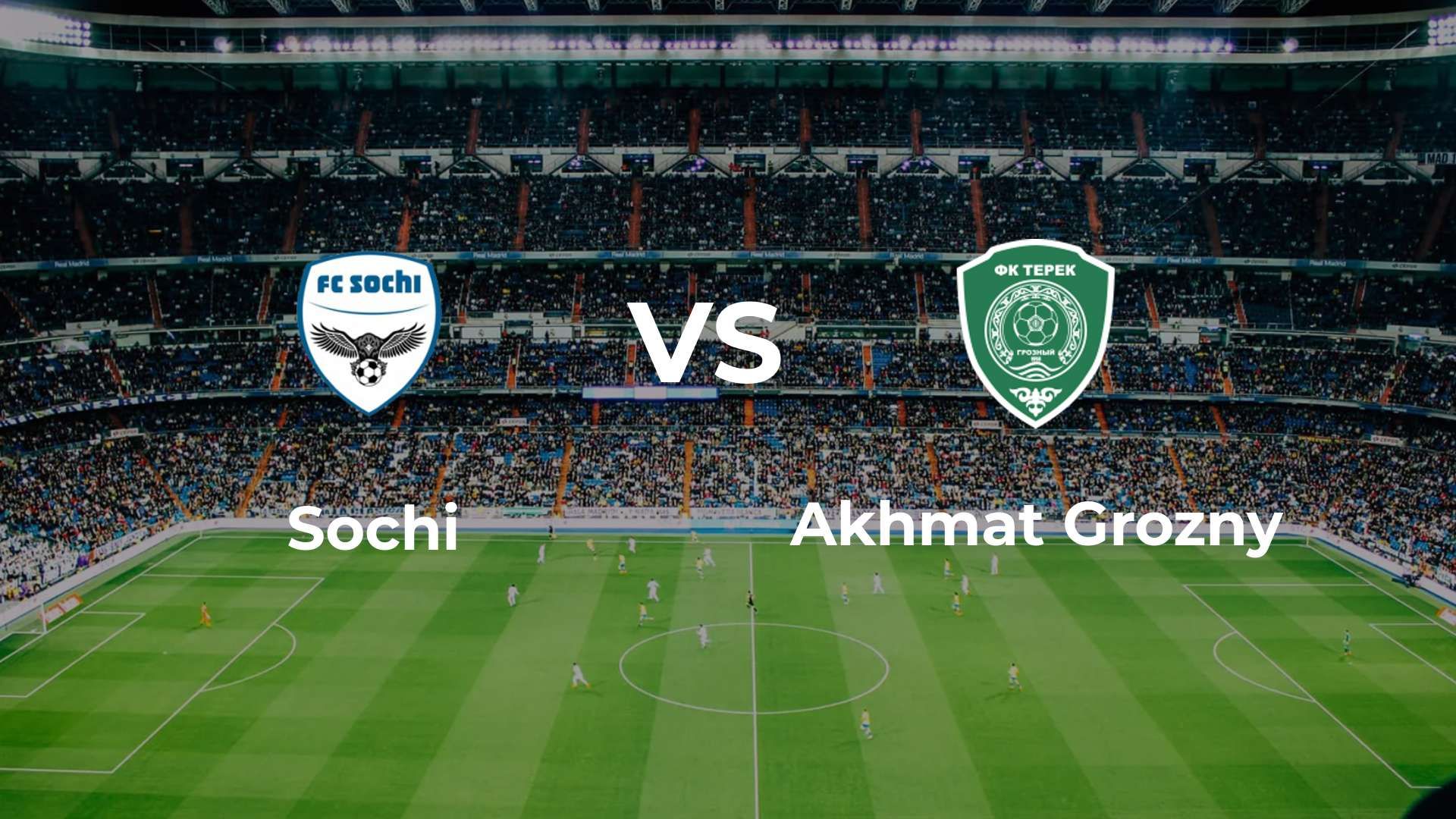 Sochi vs Akhmat Grozny