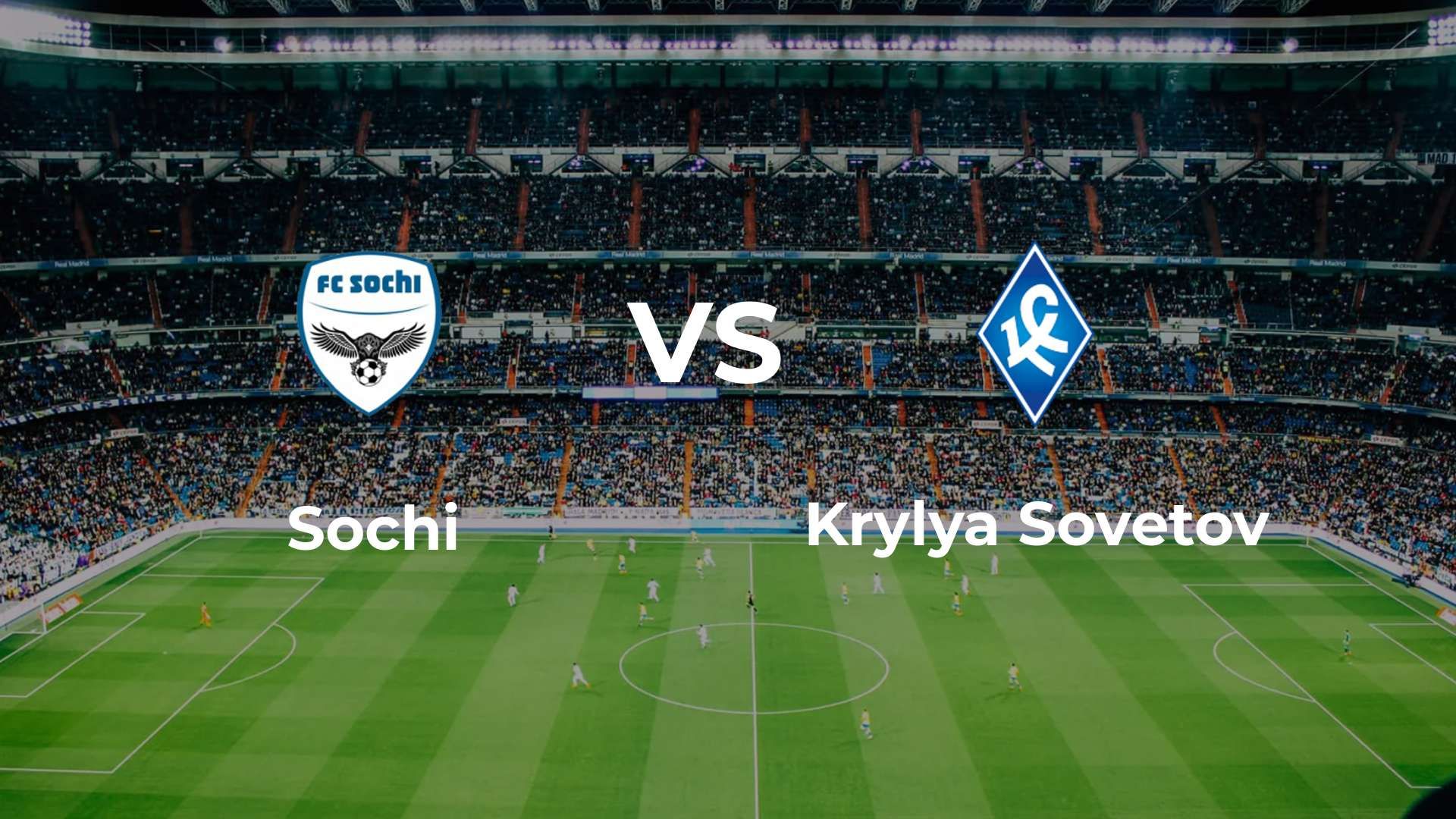 Sochi vs Krylya Sovetov