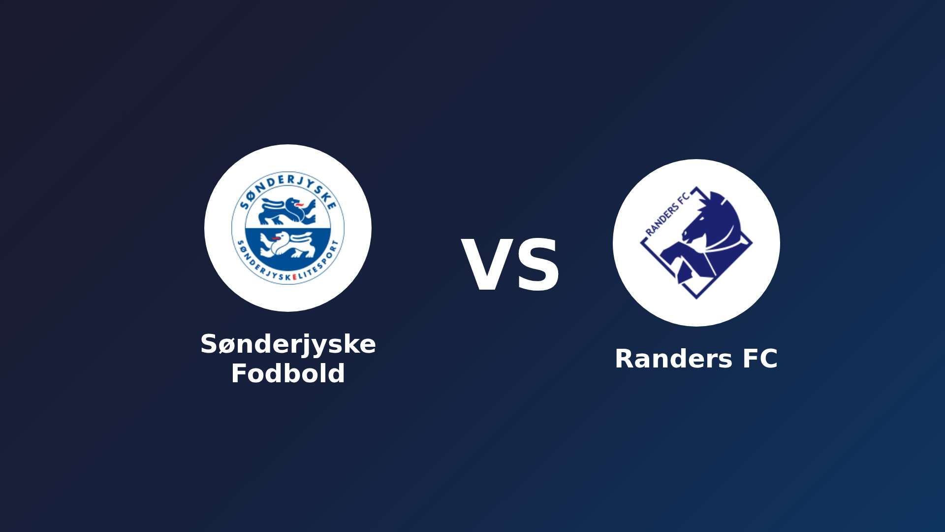 Sønderjyske Fodbold vs Randers FC