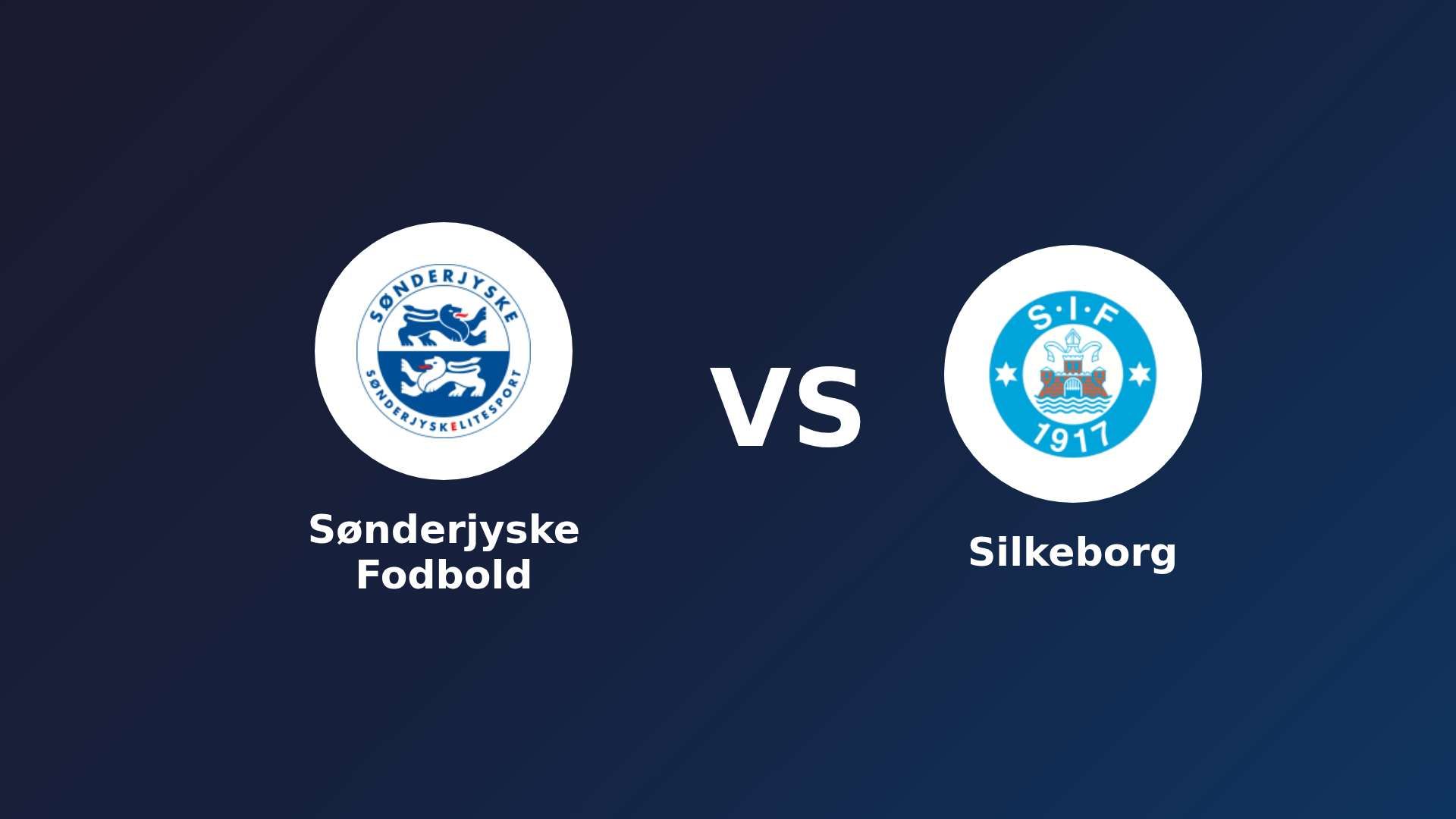 Sønderjyske Fodbold vs Silkeborg IF