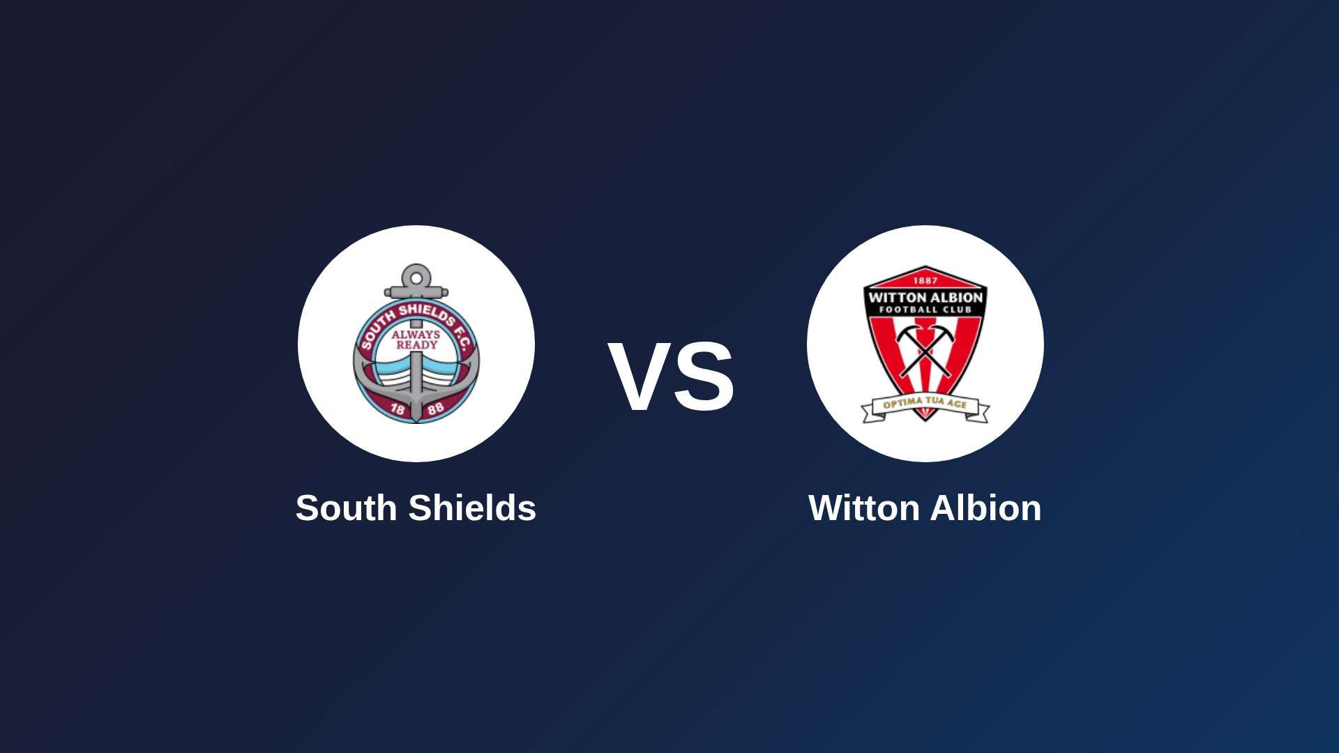 South Shields vs (F)itton Albion