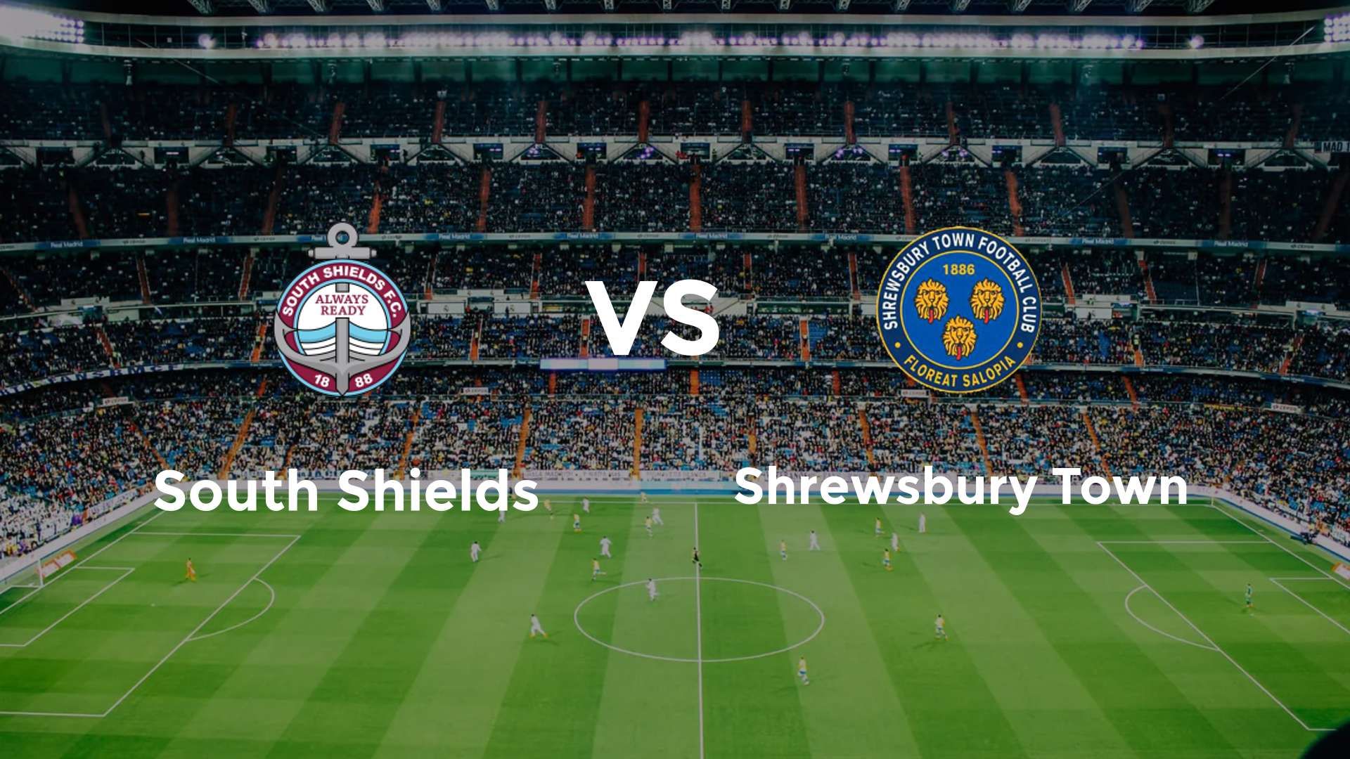 South Shields vs Shrewsbury Town