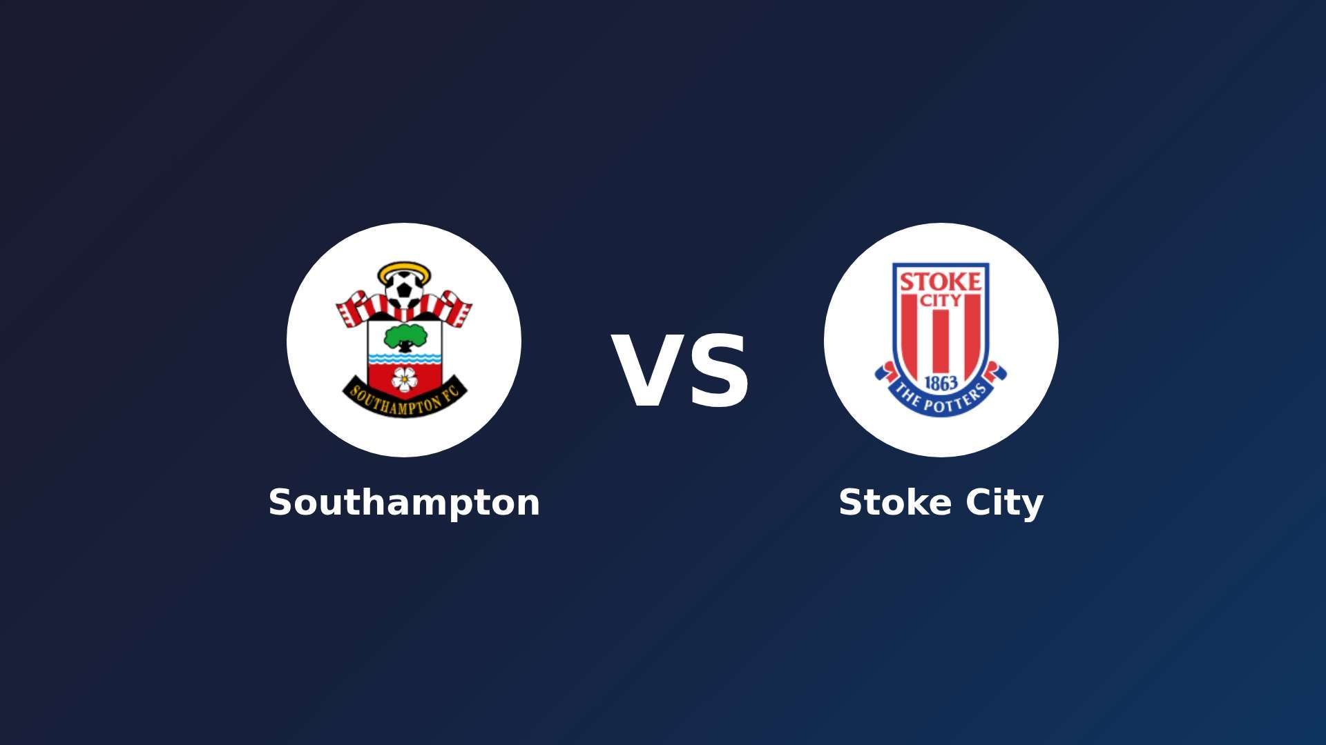 Southampton vs Stoke City