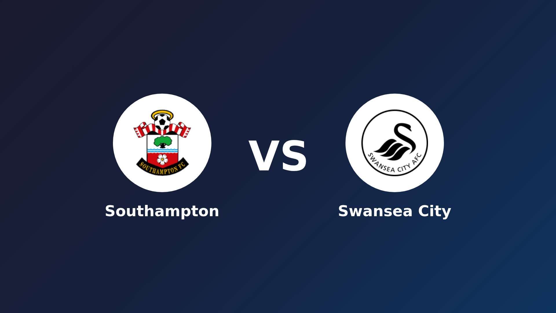 Southampton vs Swansea City