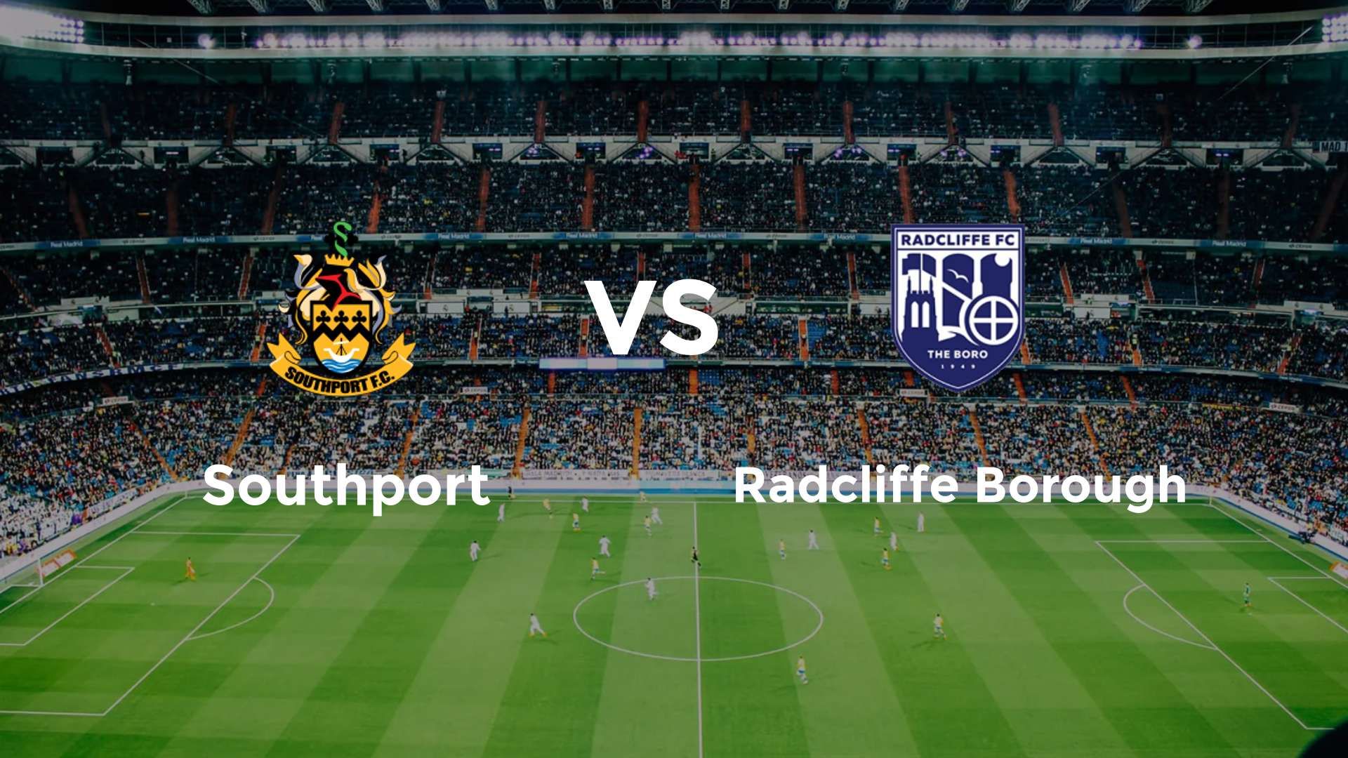 Southport vs Radcliffe Borough