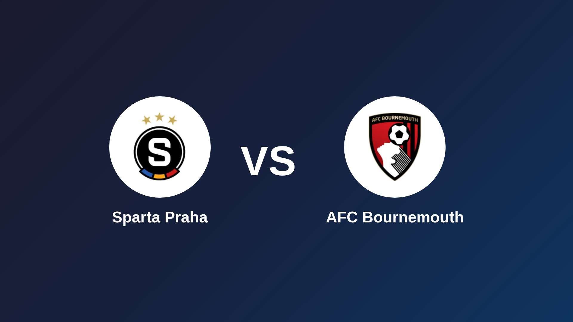 Sparta Praha vs AFC Bournemouth