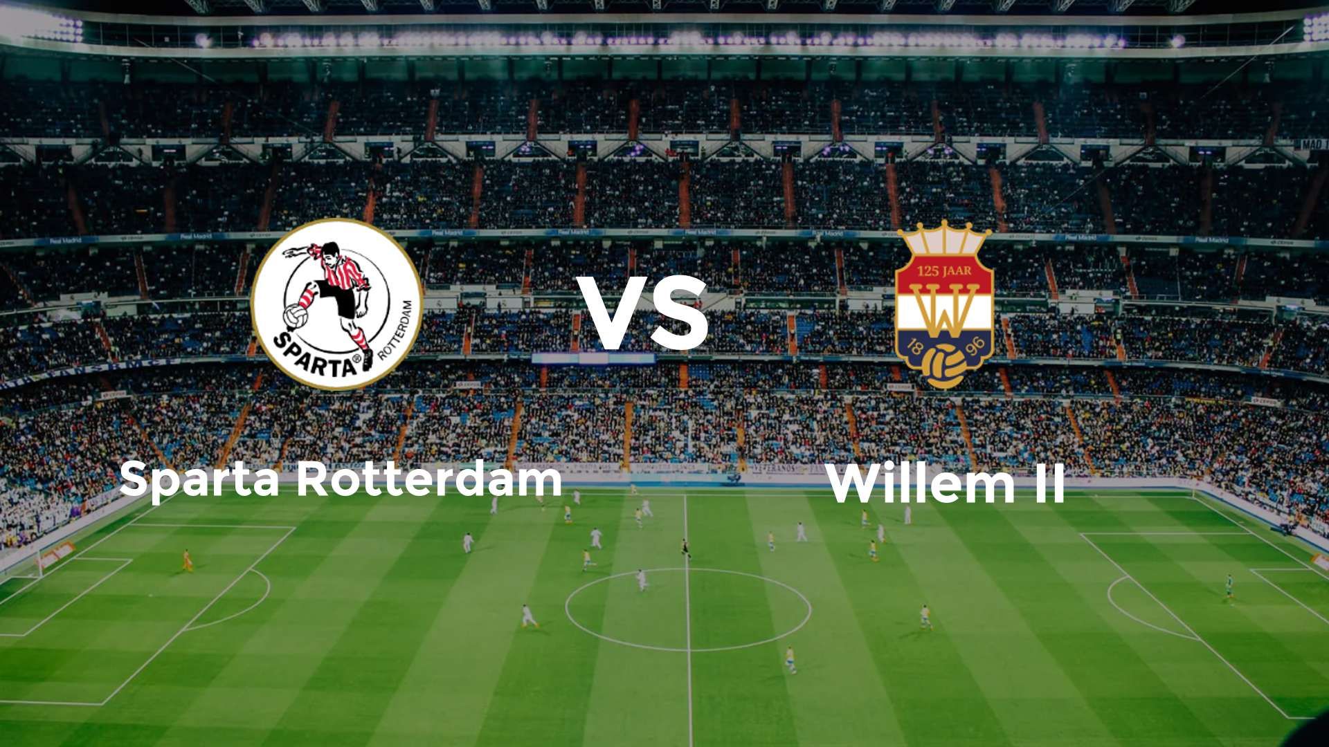 Sparta Rotterdam vs (F)illem II