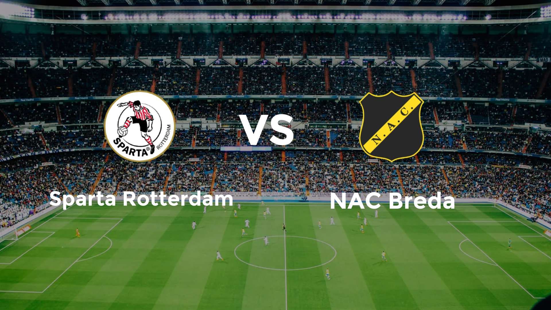 Sparta Rotterdam vs NAC Breda