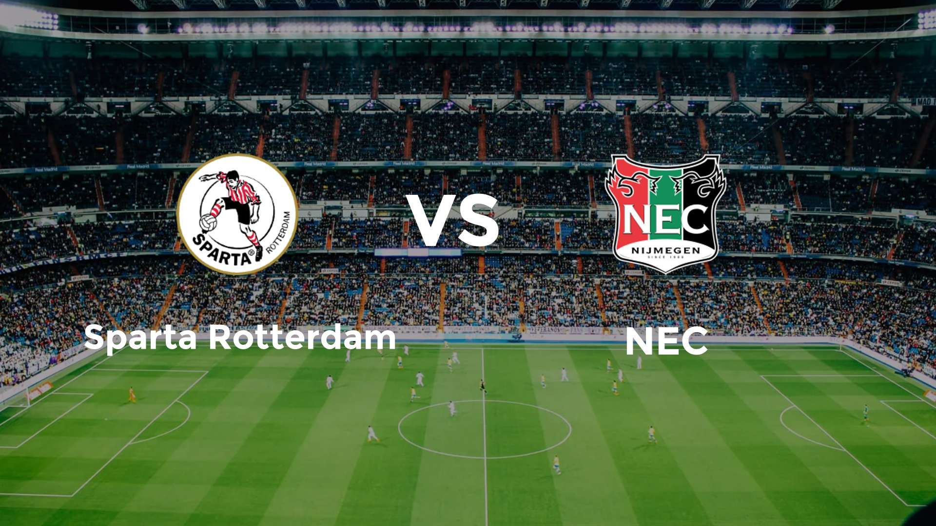 Sparta Rotterdam vs NEC Nijmegen