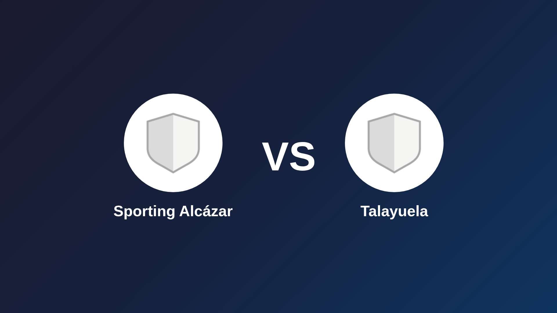 Sporting Alcázar vs Talayuela