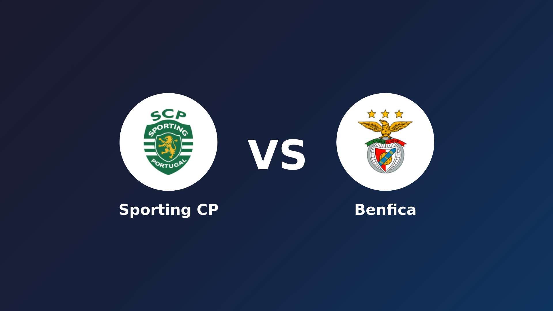 Sporting CP vs Benfica