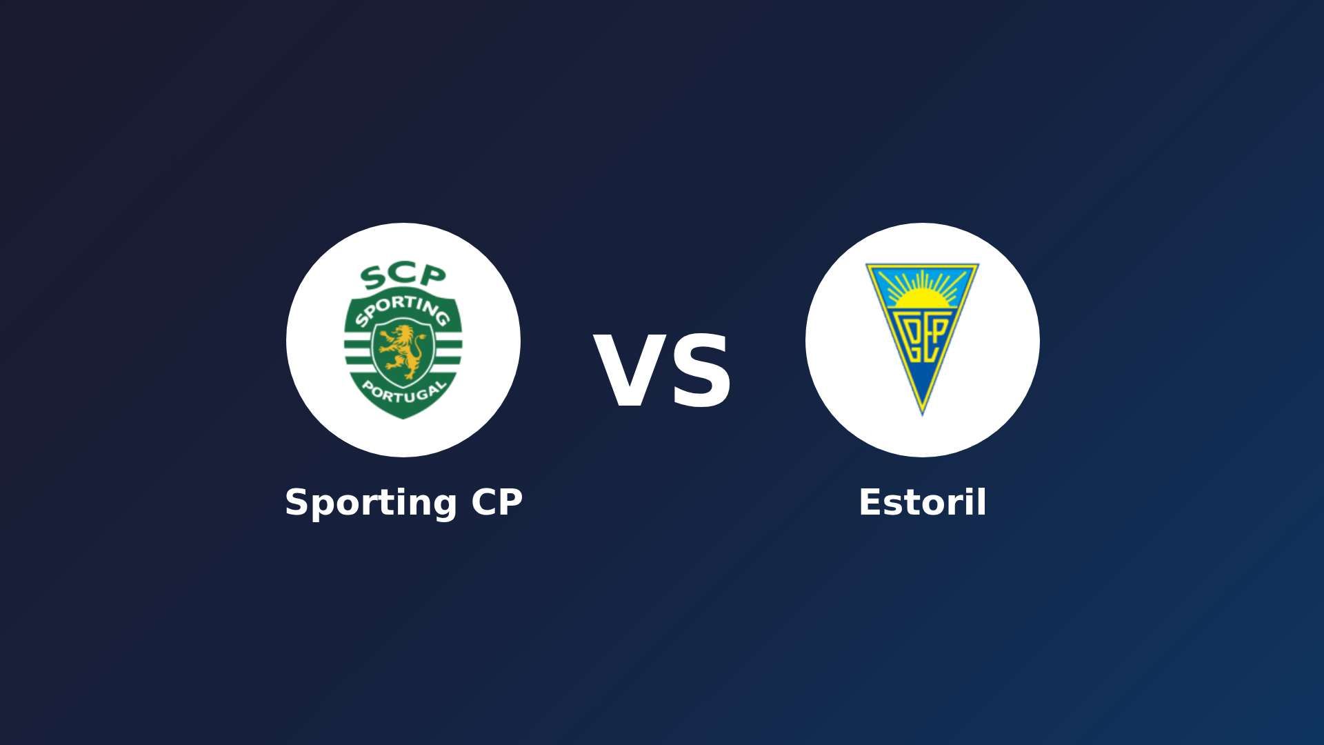 Sporting CP vs Estoril