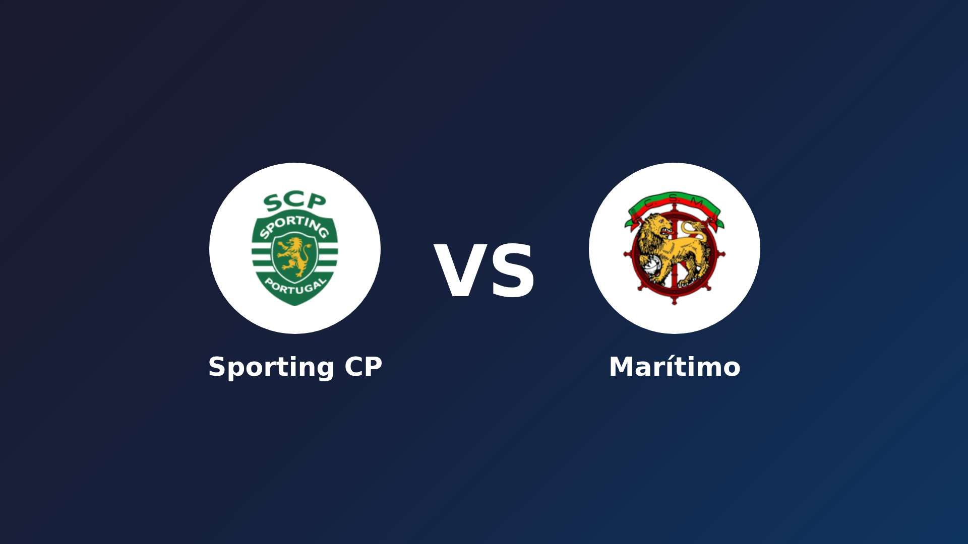 Sporting CP vs Marítimo