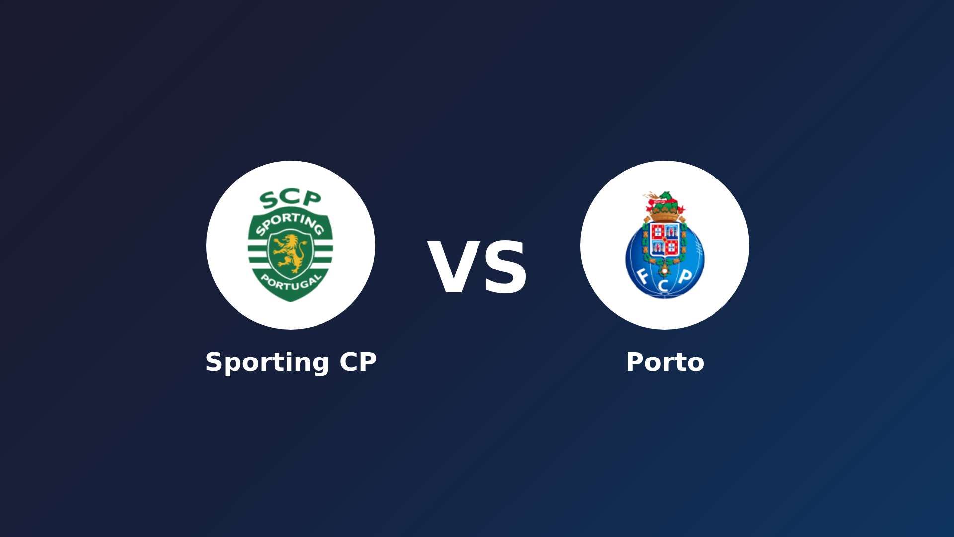 Sporting CP vs Porto