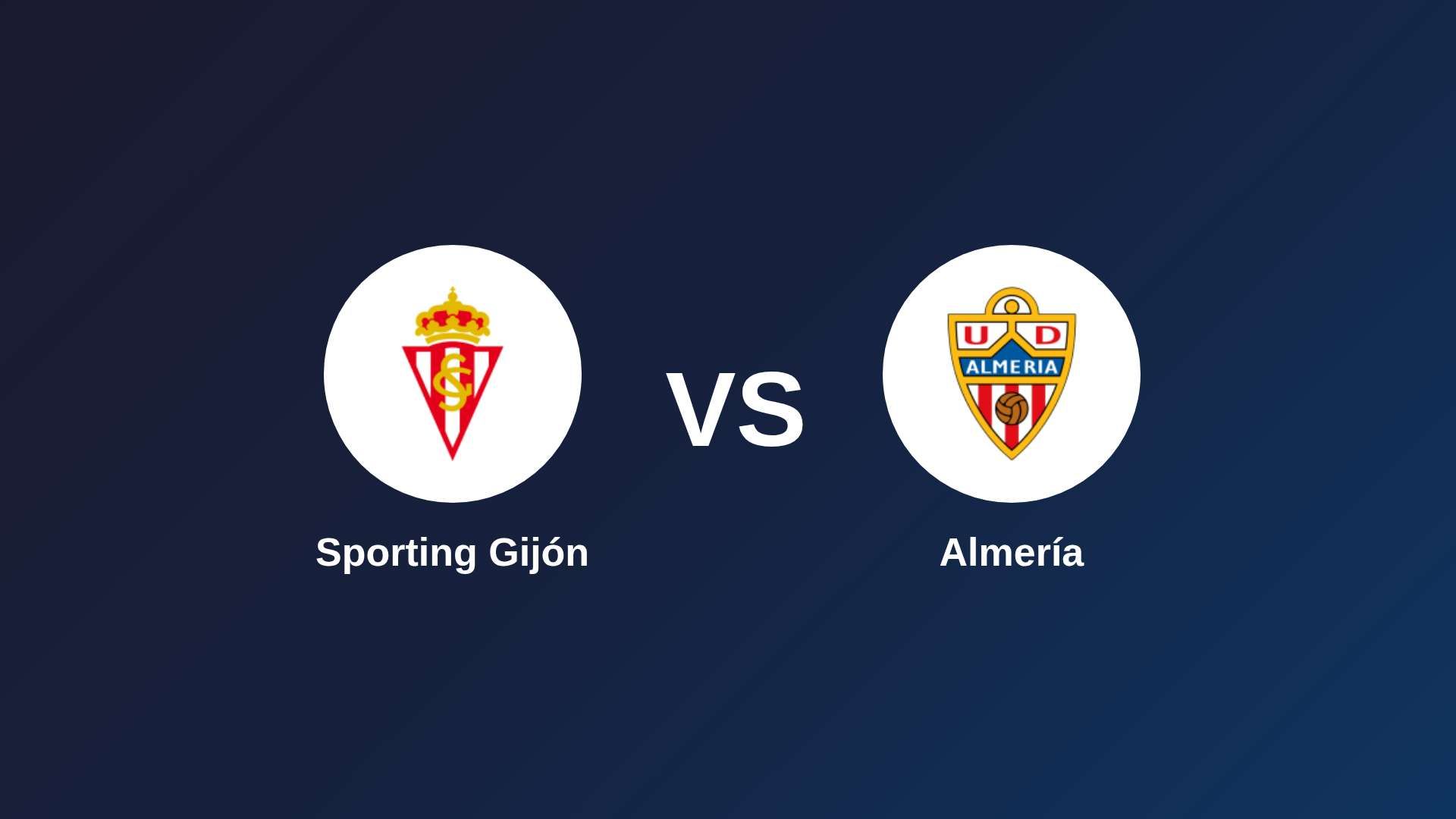 Sporting Gijón vs Almería