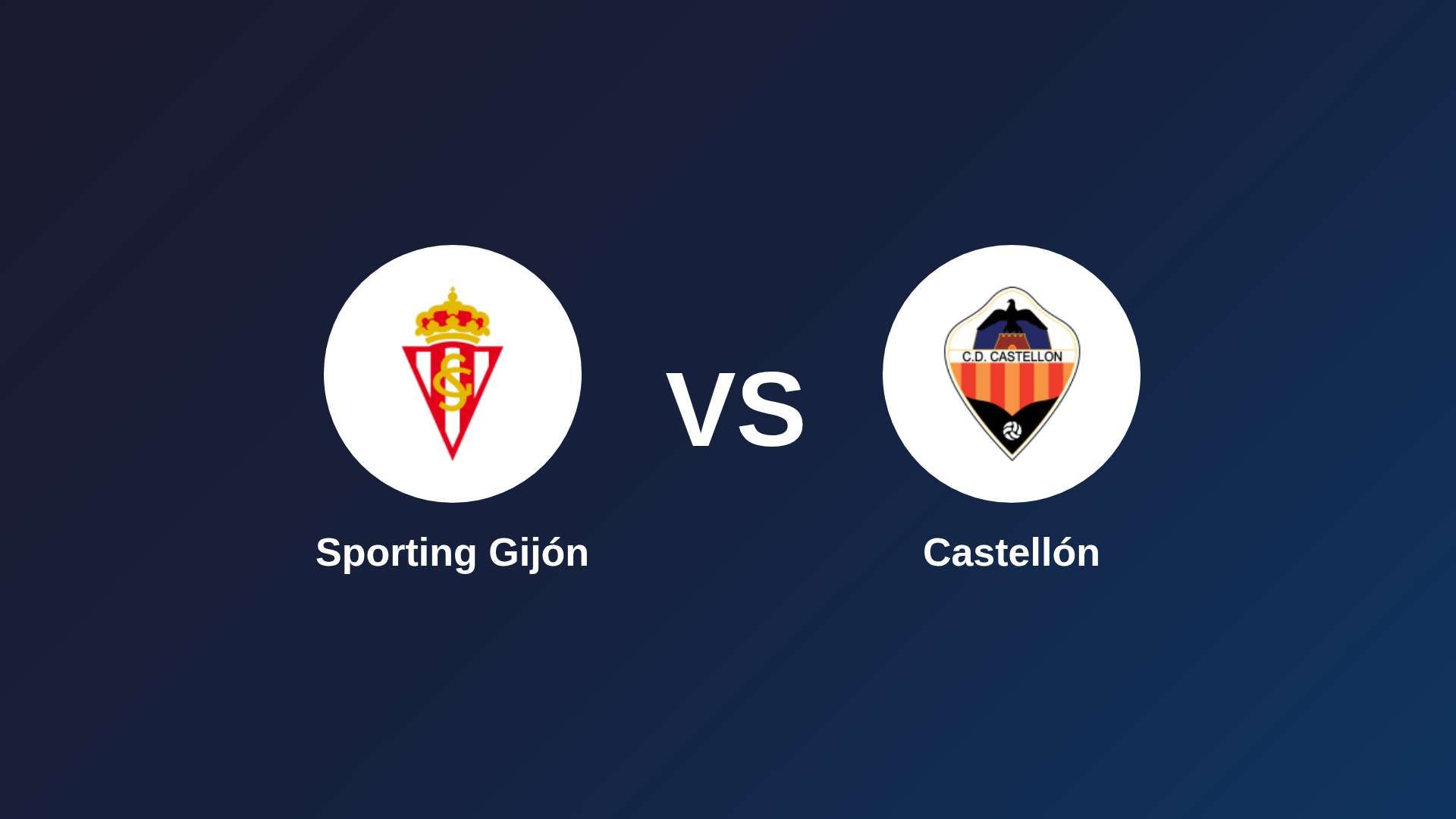 Sporting Gijón vs Castellón