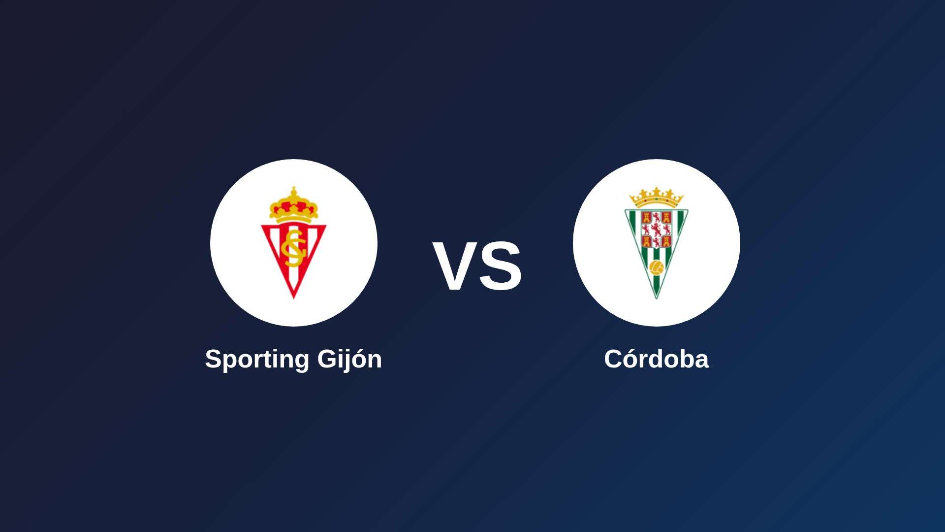 Sporting Gijón vs Córdoba