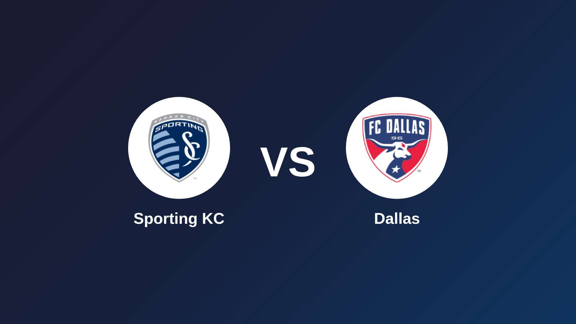 Sporting KC vs Dallas