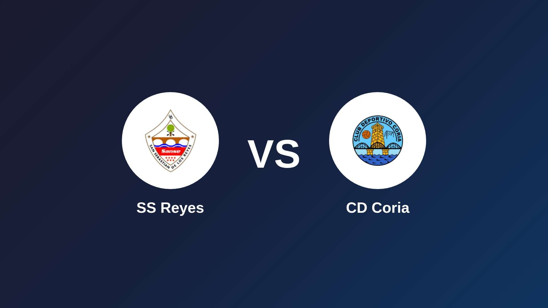 SS Reyes vs CD Coria