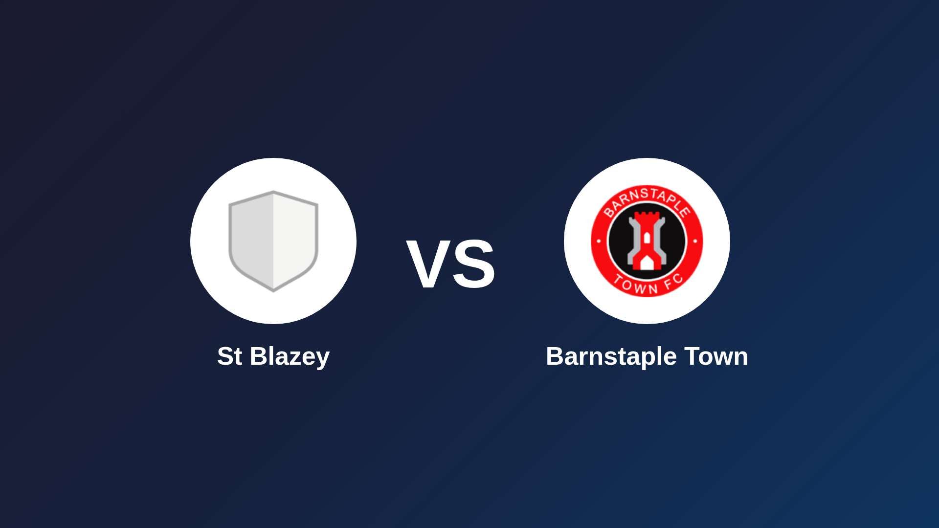 St Blazey vs Barnstaple Town