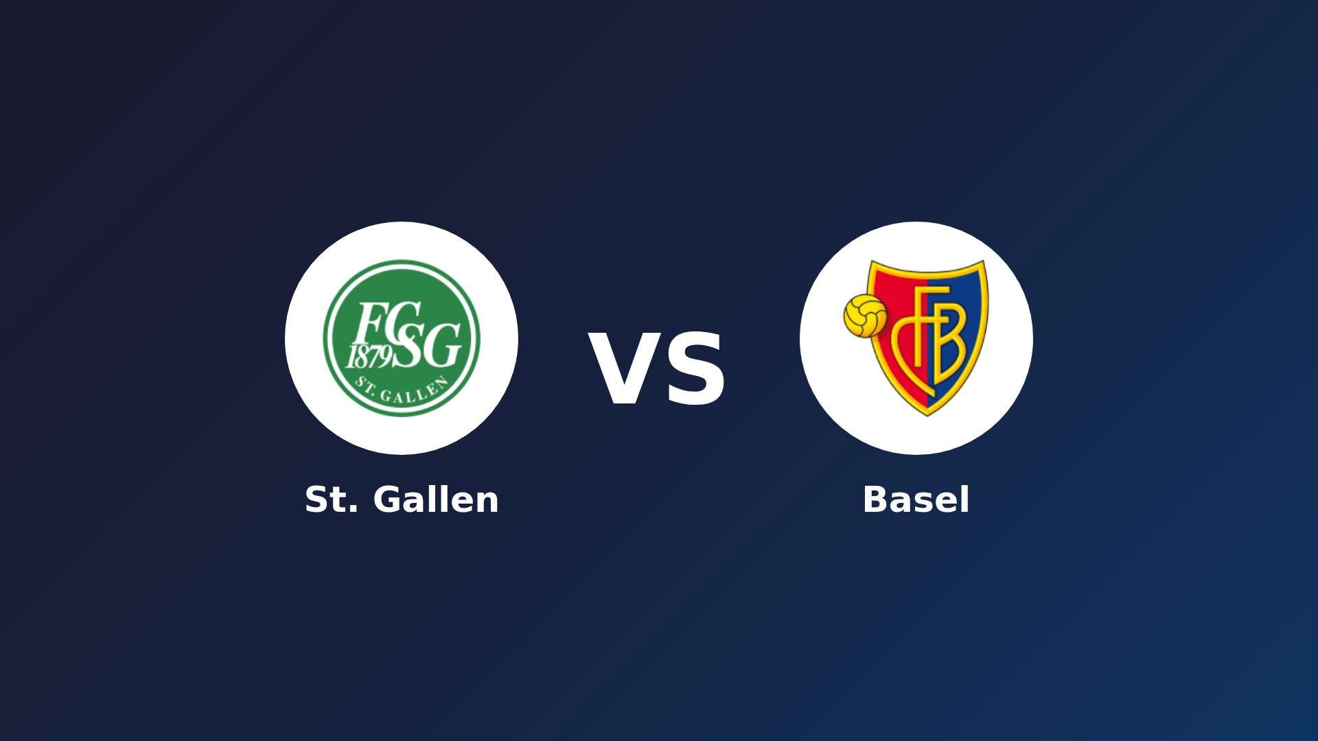 St. Gallen vs Basel