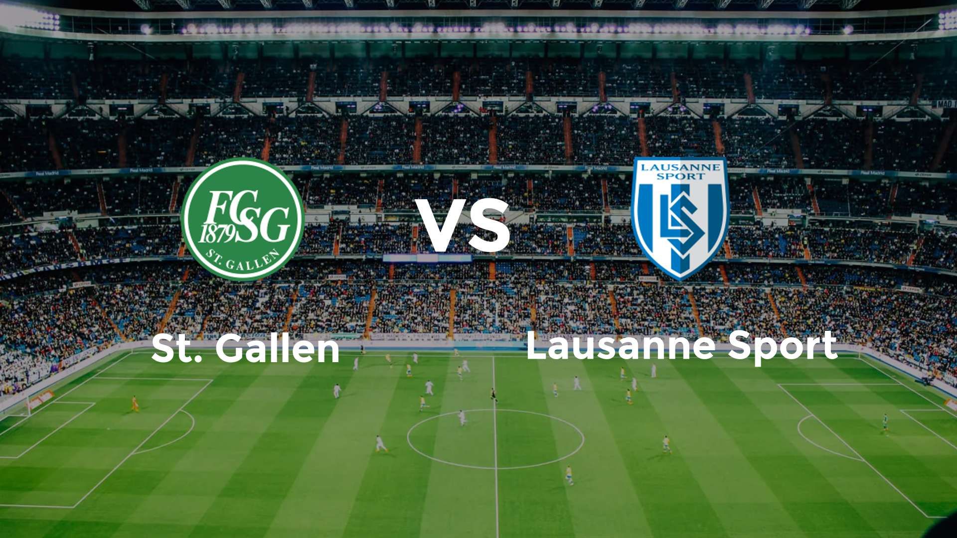 St. Gallen vs Lausanne Sport