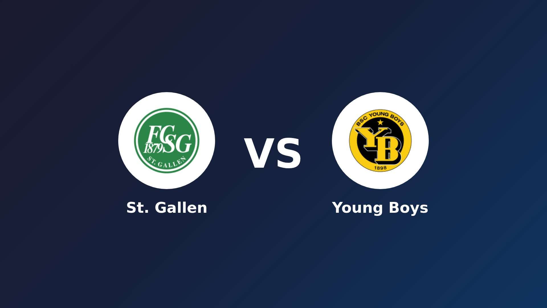 St. Gallen vs Young Boys