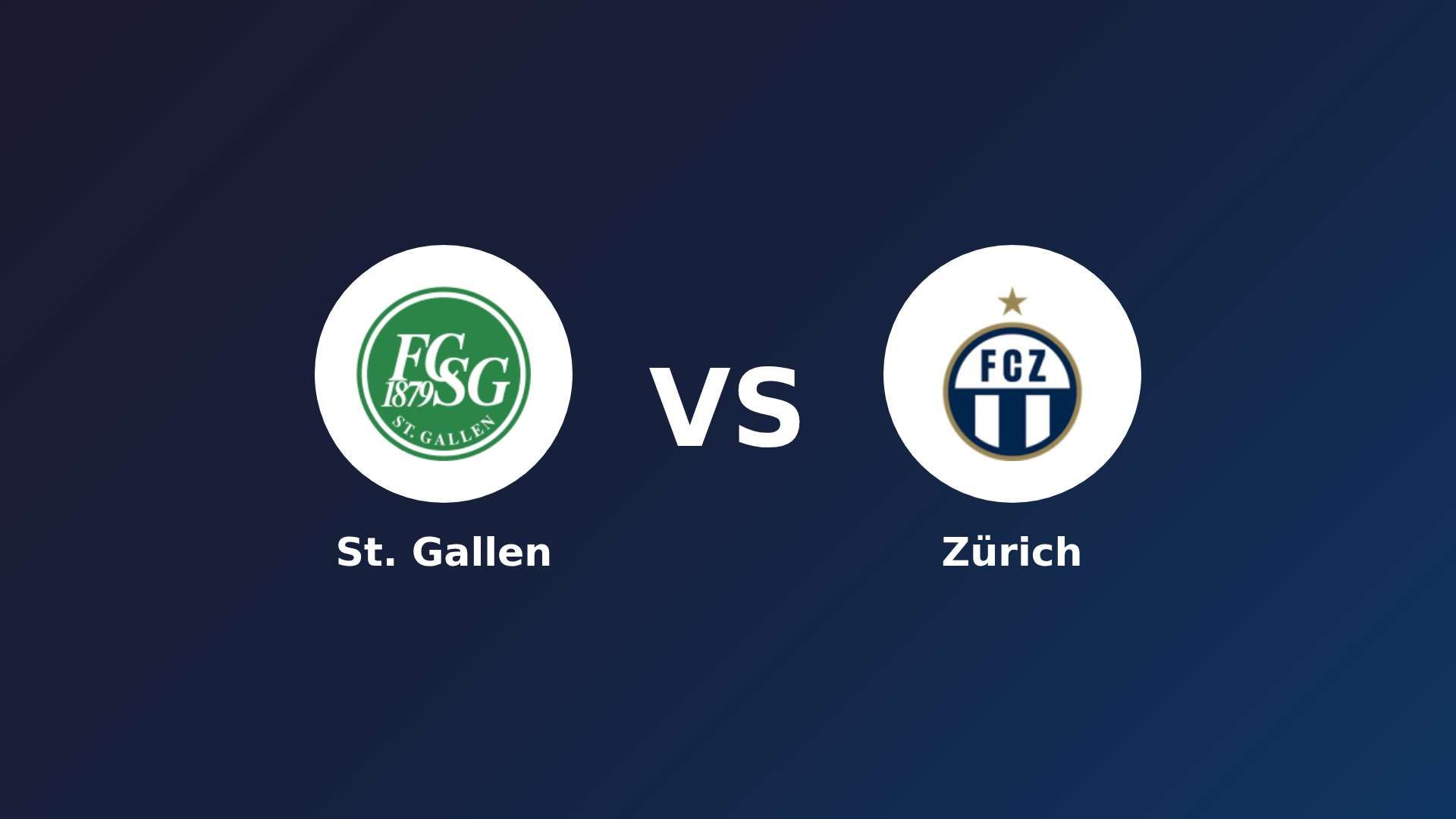 St. Gallen vs Zürich