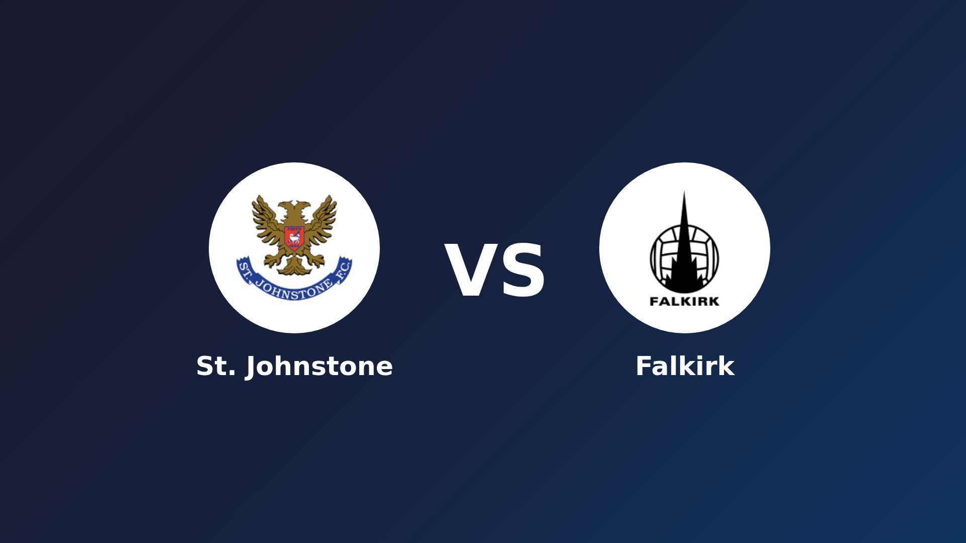 St. Johnstone vs Falkirk
