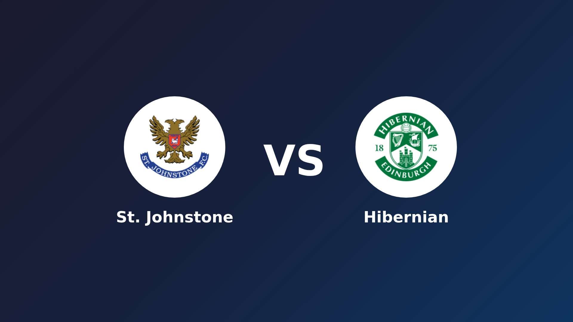 St. Johnstone vs Hibernian
