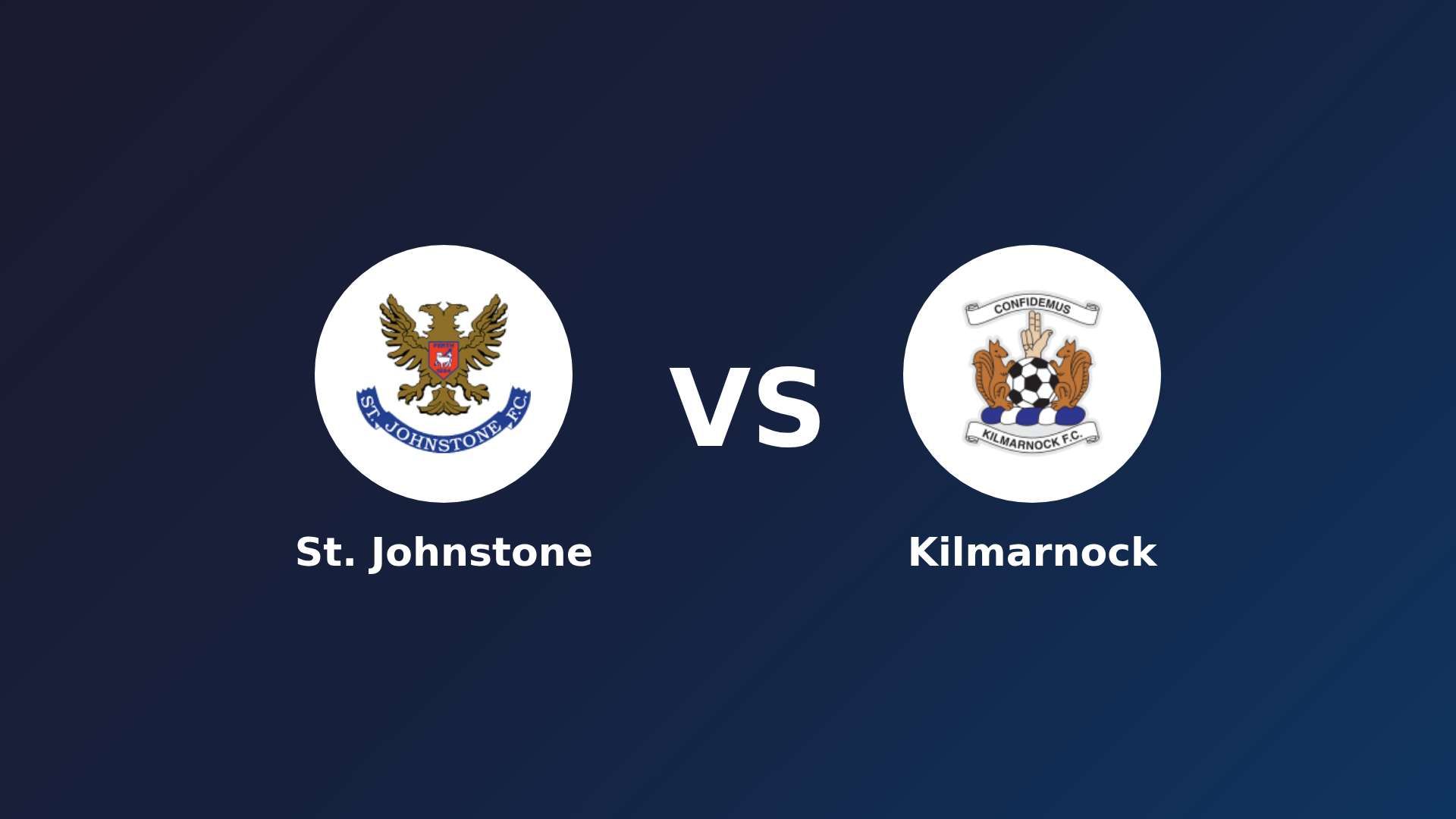 St. Johnstone vs Kilmarnock