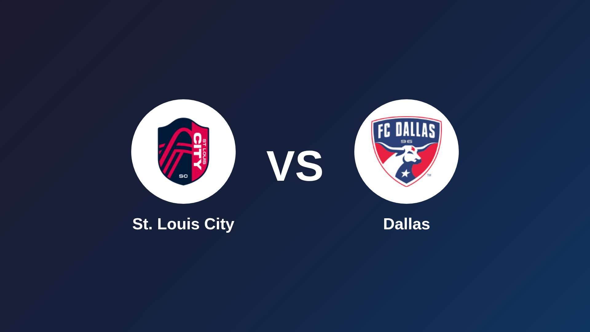 St. Louis City vs Dallas