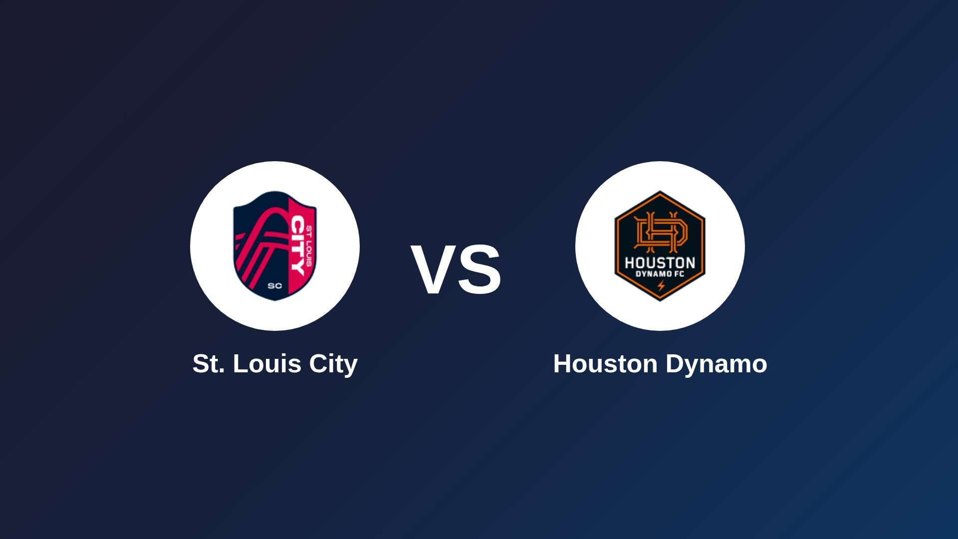 St. Louis City vs Houston Dynamo