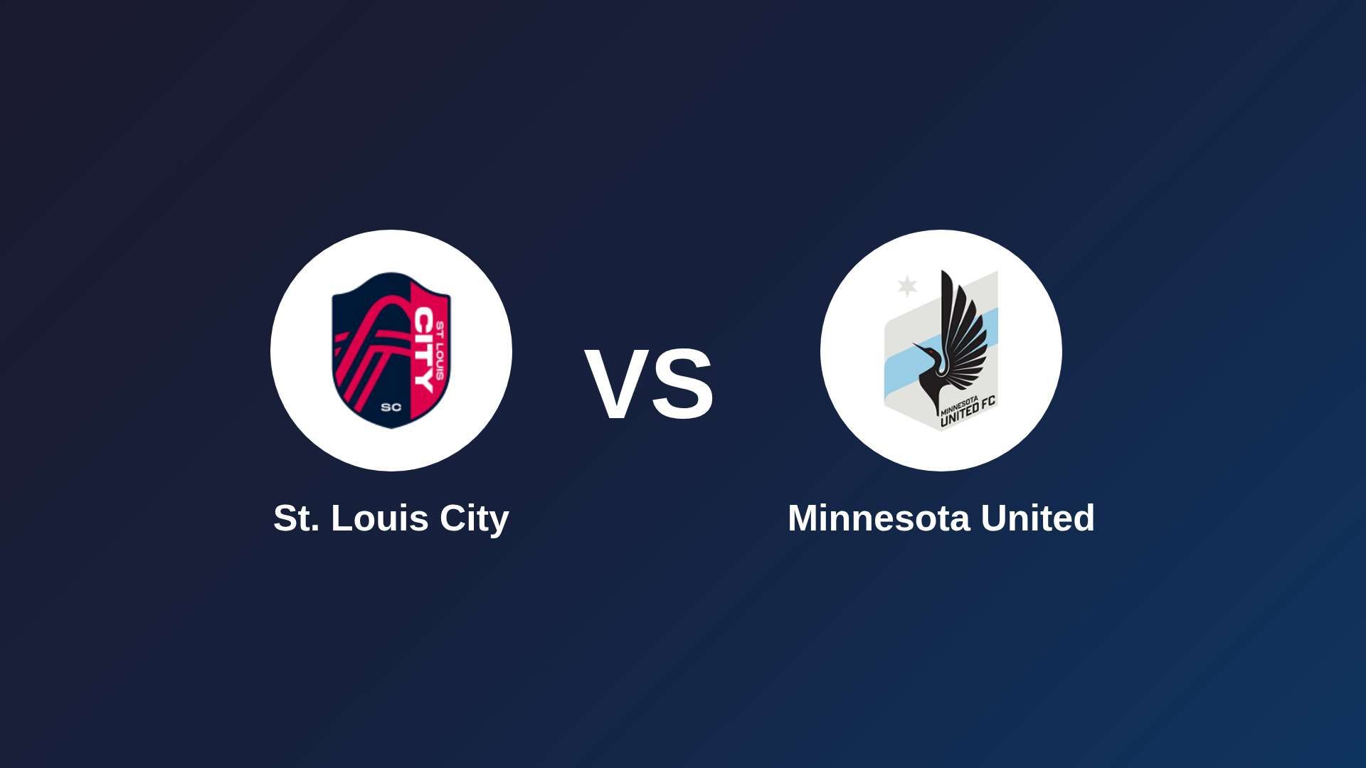 St. Louis City vs Minnesota United