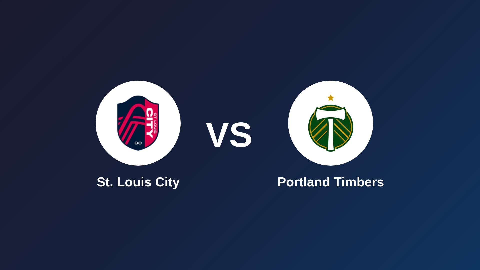 St. Louis City vs Portland Timbers