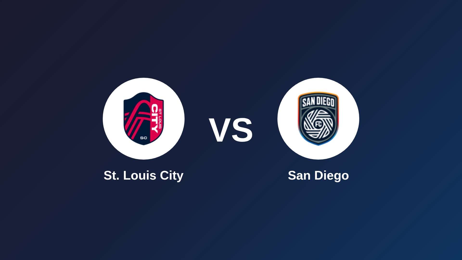 St. Louis City vs San Diego