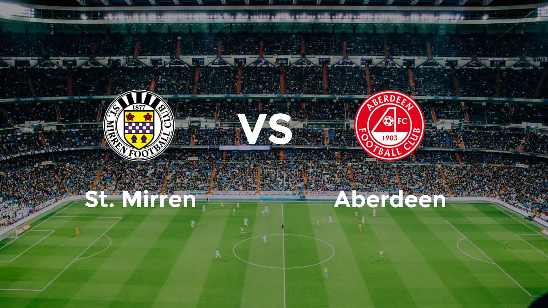 St. Mirren vs Aberdeen