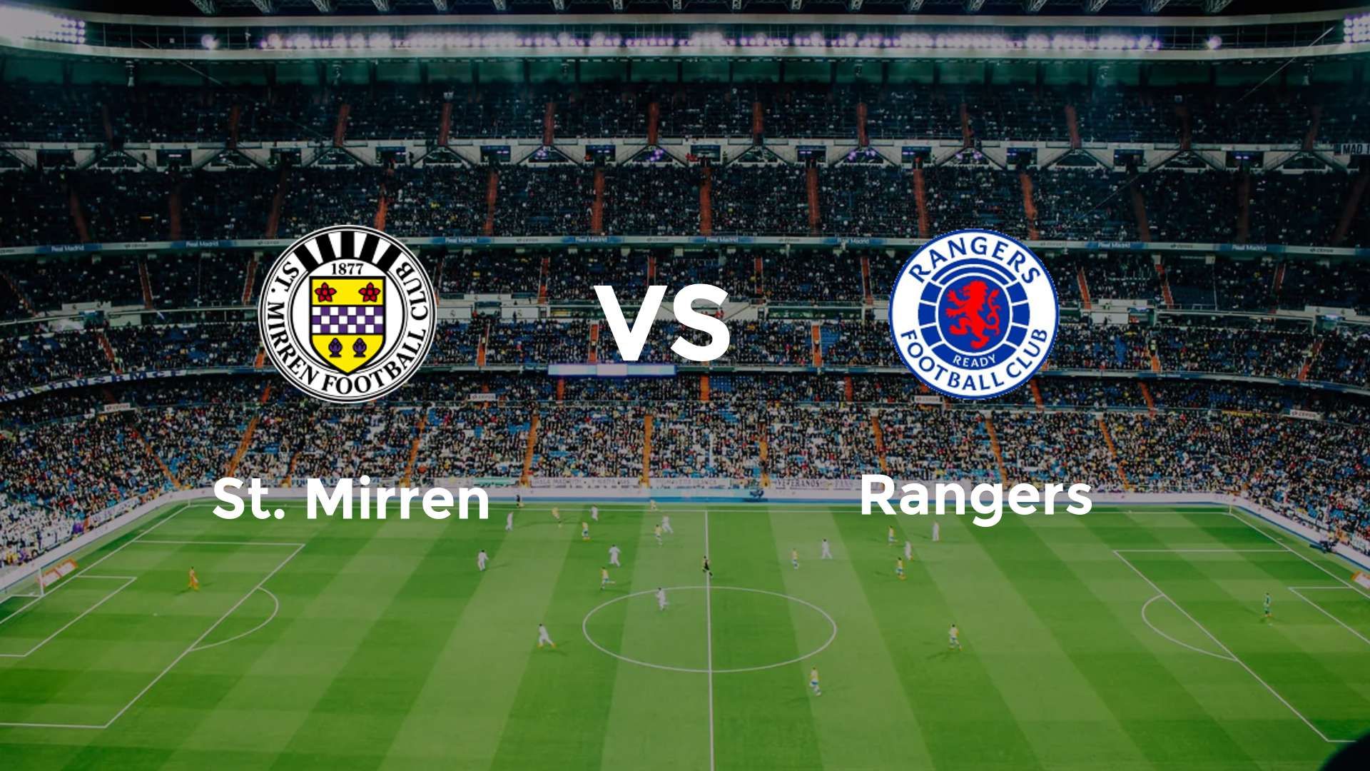 St. Mirren vs Rangers