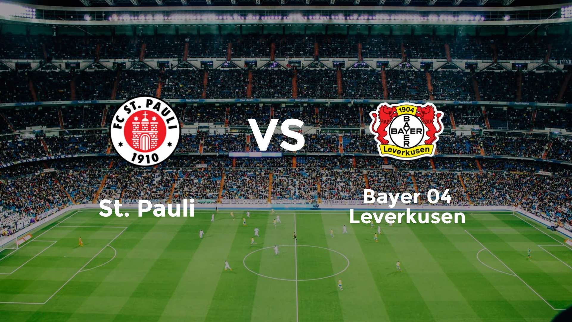 St. Pauli vs Bayer 04 Leverkusen