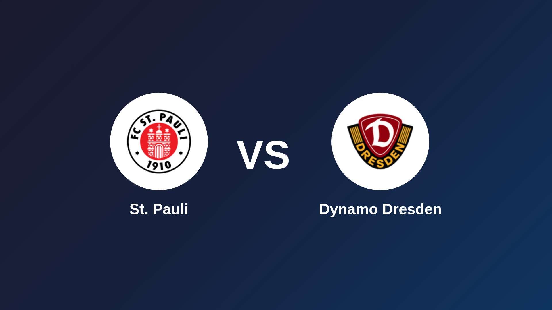 St. Pauli vs Dynamo Dresden