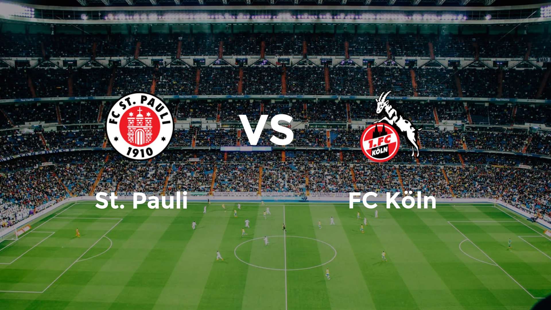 St. Pauli vs FC Köln